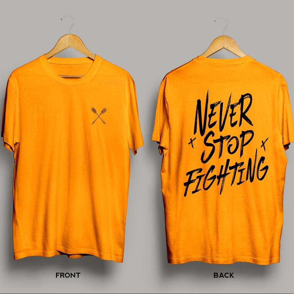 S&H - Gold, Battle Cry T-Shirt